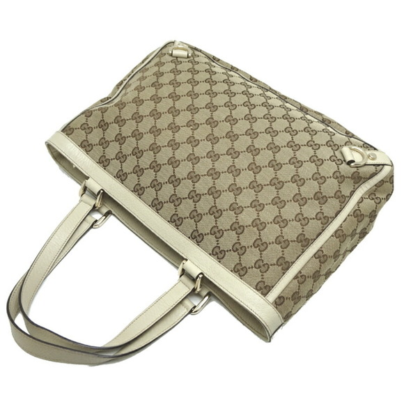 GUCCI Abby Tote Bag 170004 GG Canvas Ivory - Picture 4 of 10